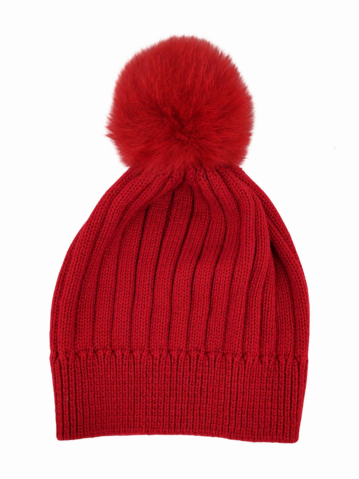 MFN 034 Hat - Knitted Yarn - Accesories - Red (Hue)