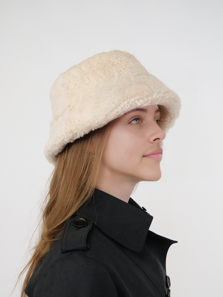 ZXH1817 Hat - Lamb - Accesories - Beige