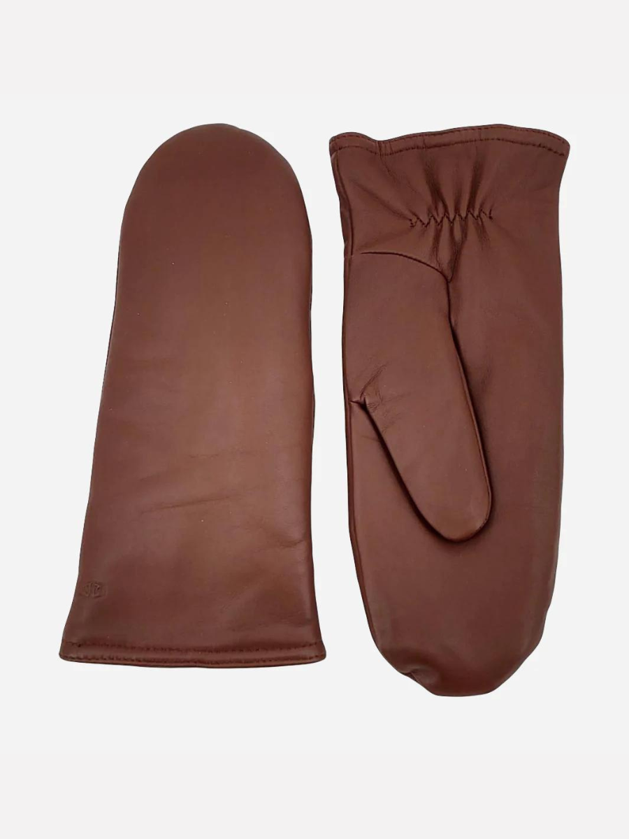 MJM Mitten - Leather / Skindluffe - Accesories - Brown