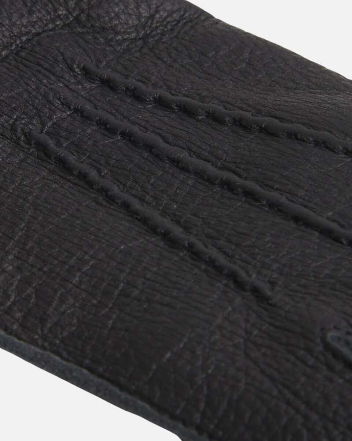 200 Mens Leather Gloves - Black