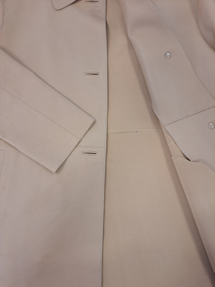 Solana, 68 cm. - Krave - Lamb Dior Bonded Læder-Damer - Cafe Latte