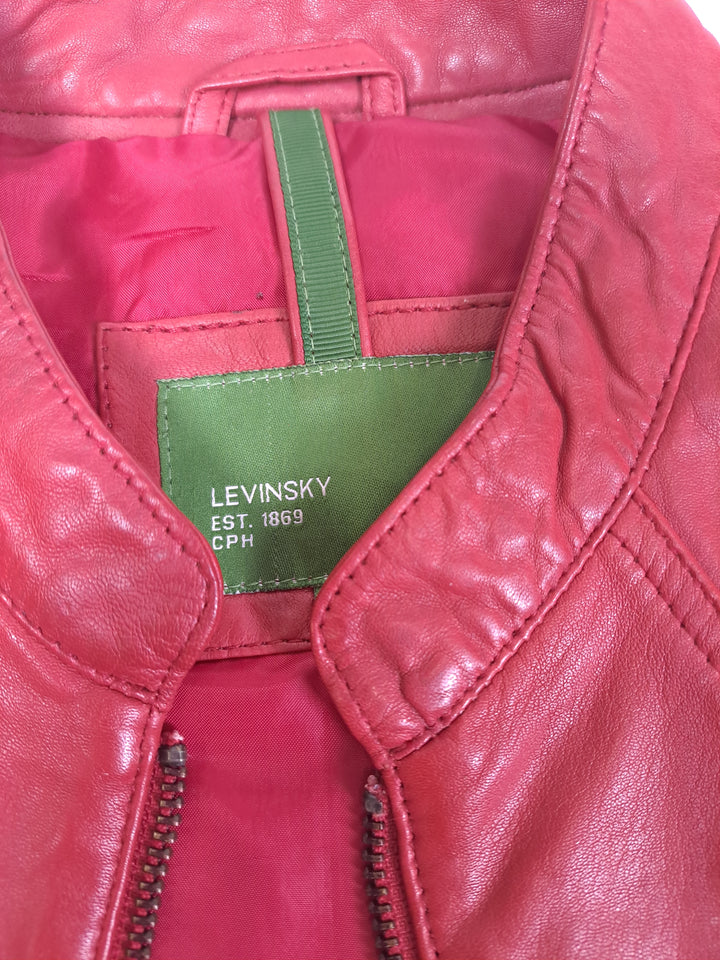 Melissa - Lambeskinn - kvinner - rødt