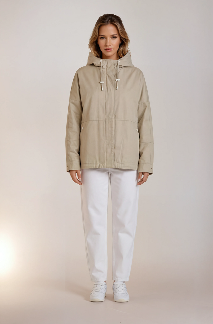 Isaia, 62 cm. - textíl - Konur - dökk beige