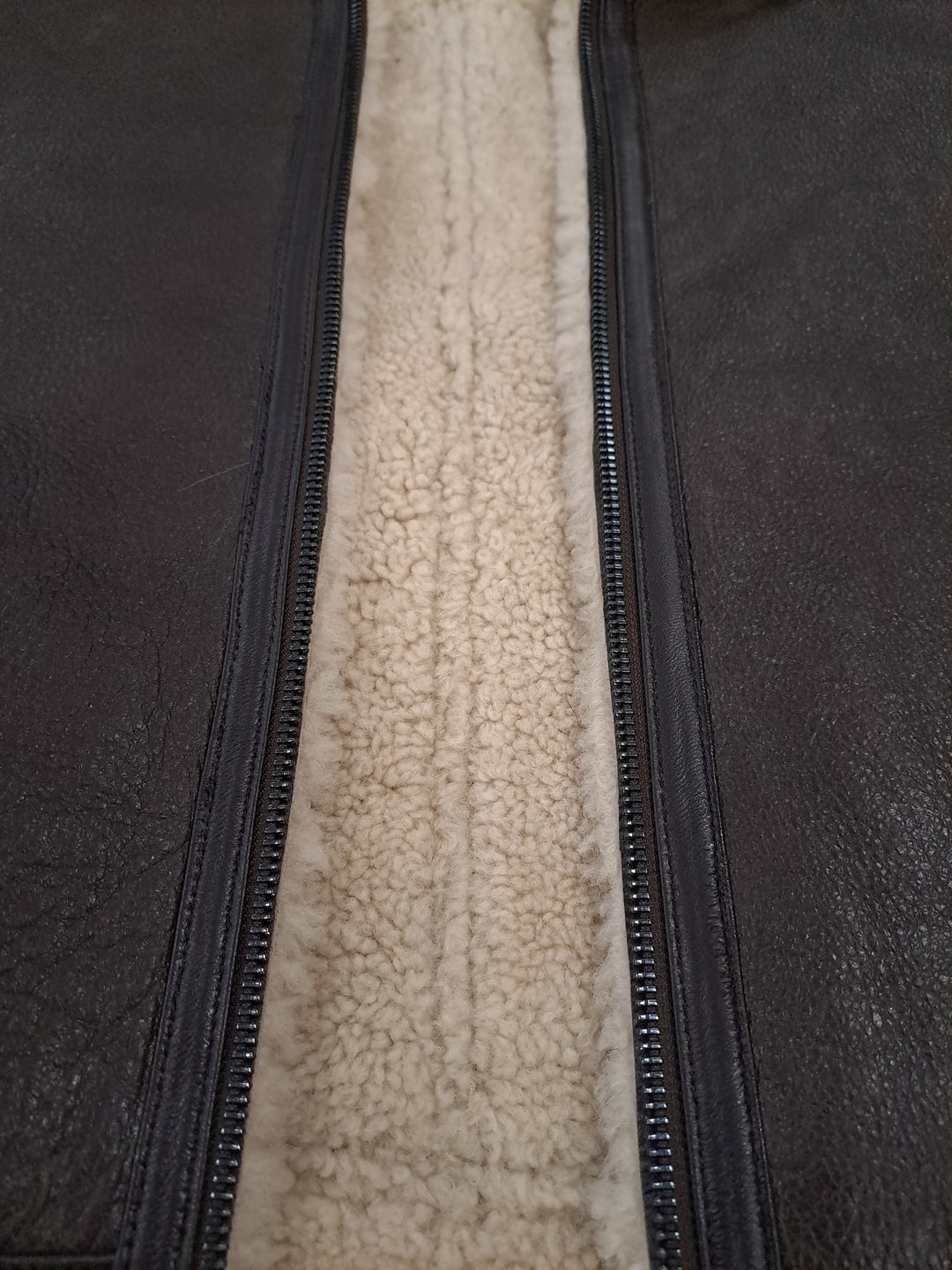 Elias, 68 cm. - Collar - Nappa Lamb Crack - Man - Brown scuro