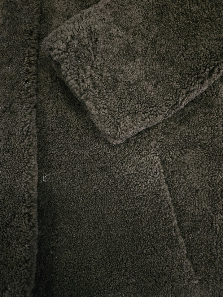 Filuka, 100 cm. - Collar Curly Lamb - Women Coffee