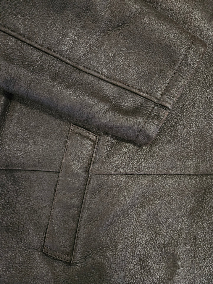 Donkraft, 80 cm.  - Nappa Lamb Crack - Mand - Brun
