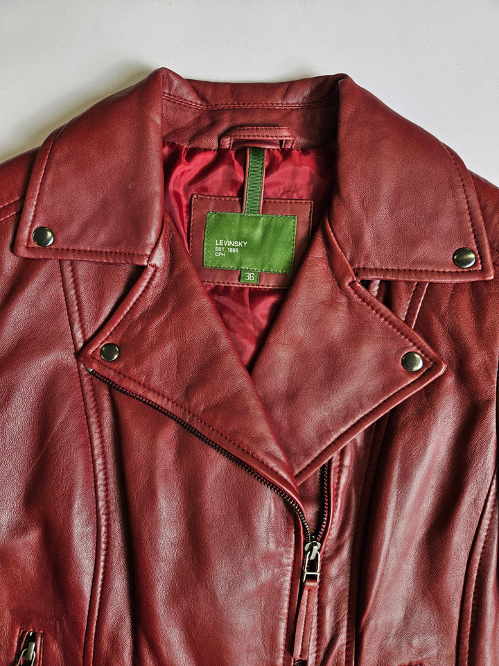 Bella - Lamb Malli Leather - Donna - Rosso