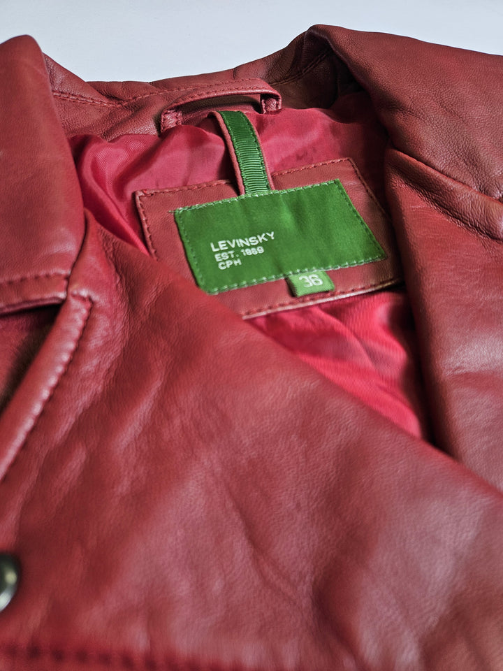 Bella - Lamb Malli Leather - Donna - Rosso
