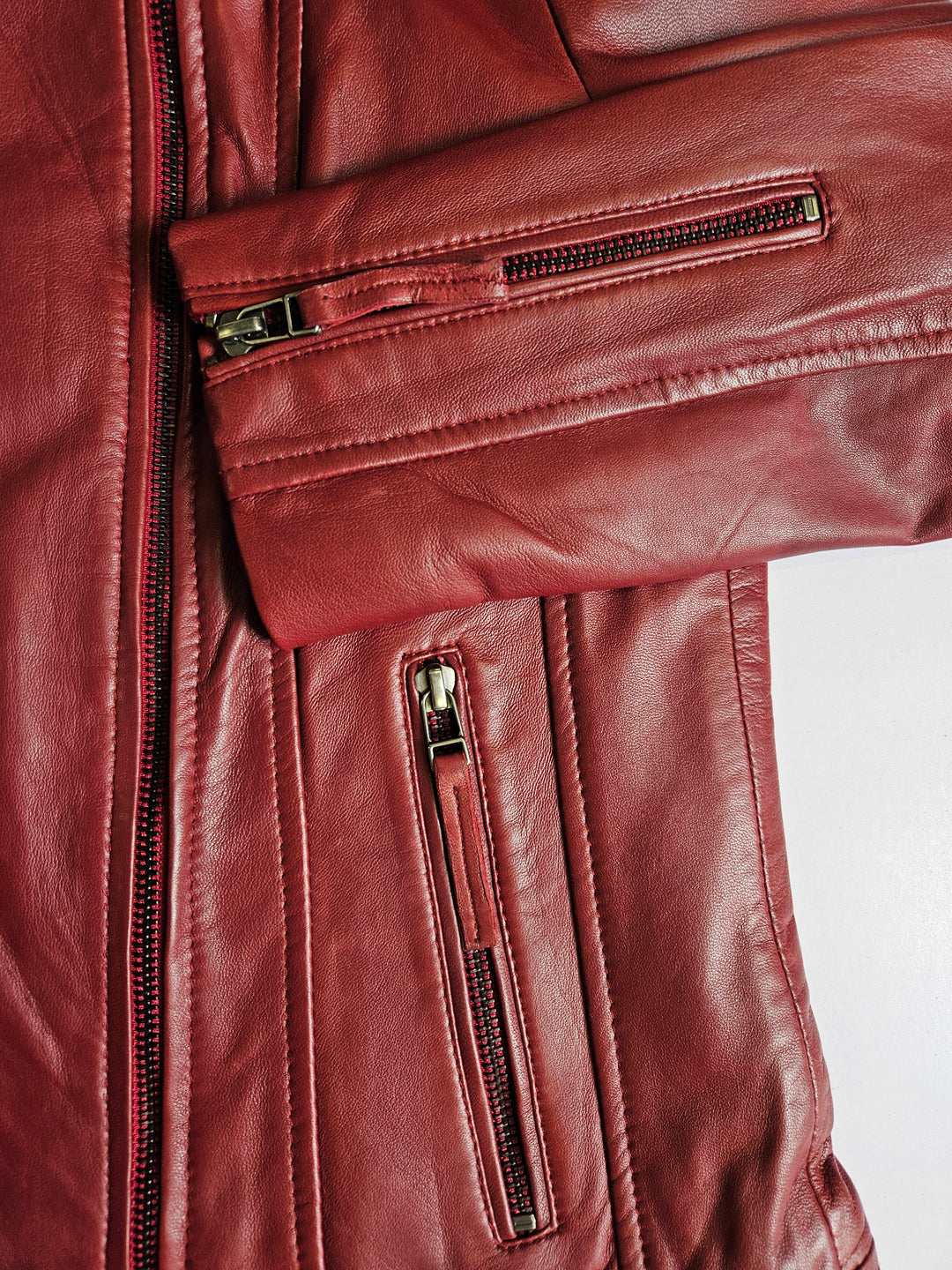 Bella - Lamb Malli Leather - Donna - Rosso