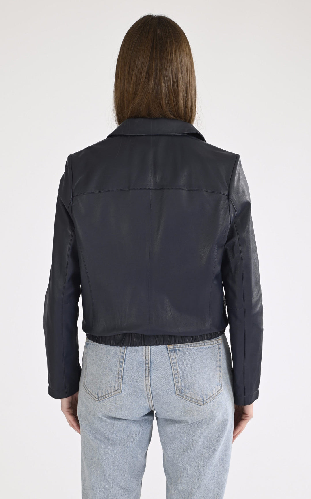 A "ODESSA 65065" Bleu Marine Oakwood Blouson Femme back photo