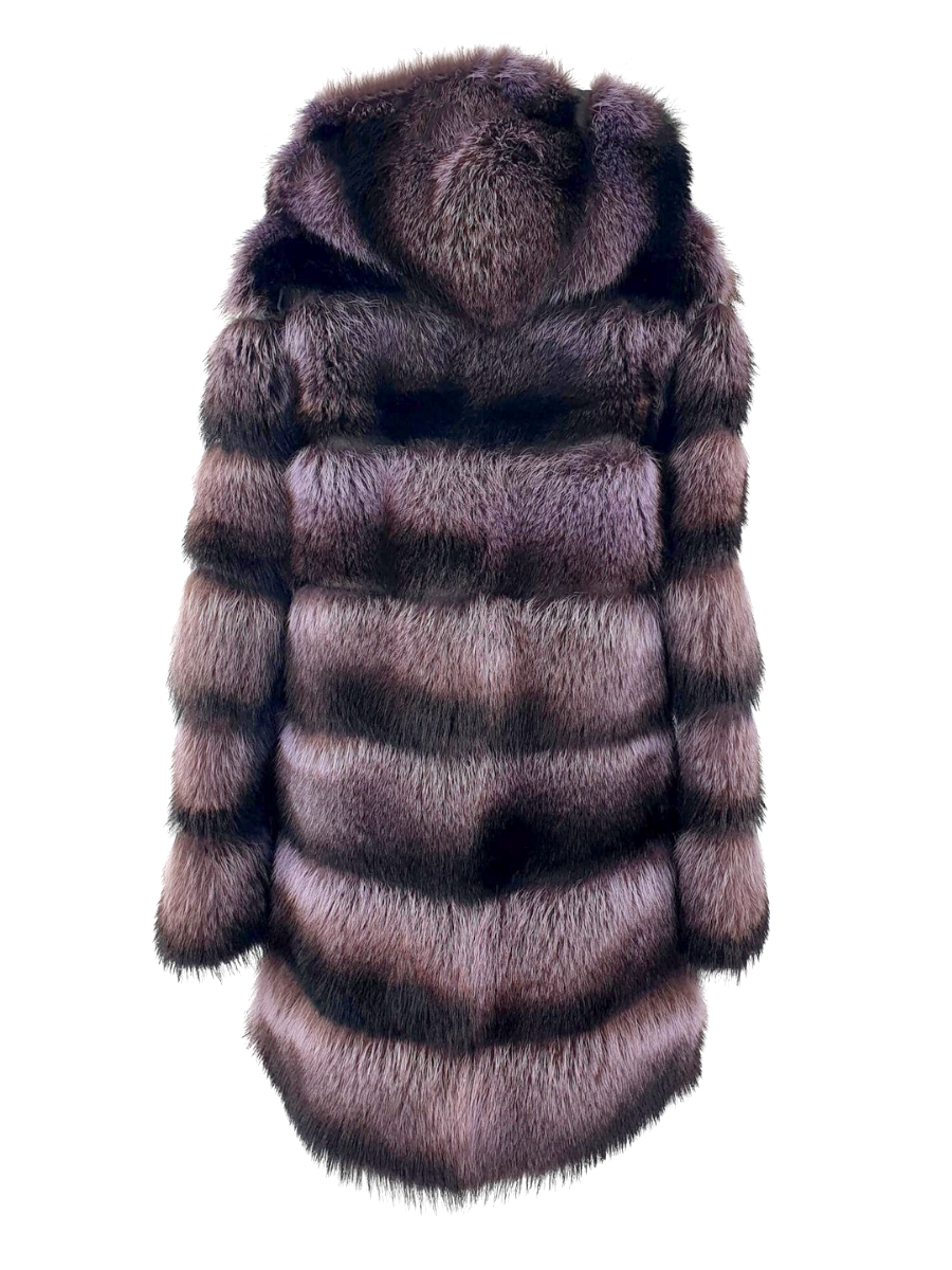Petrovski, 85 cm. - Hood - Fur - Women - Nature