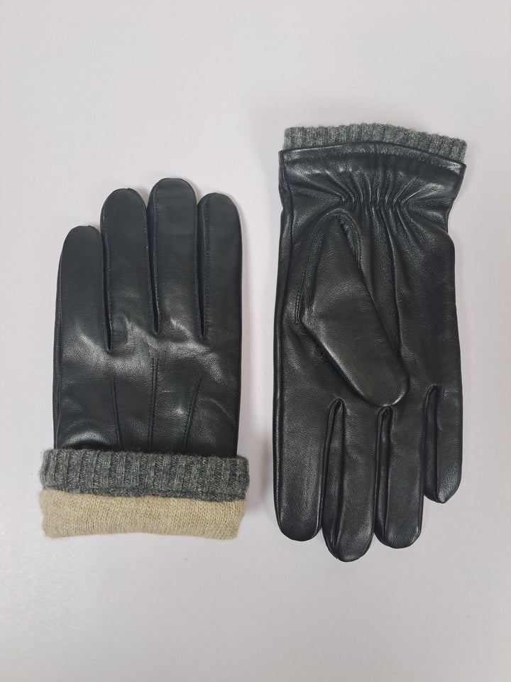 3230 Handske - Lamme Slink Læder - Tilbehør - Sort