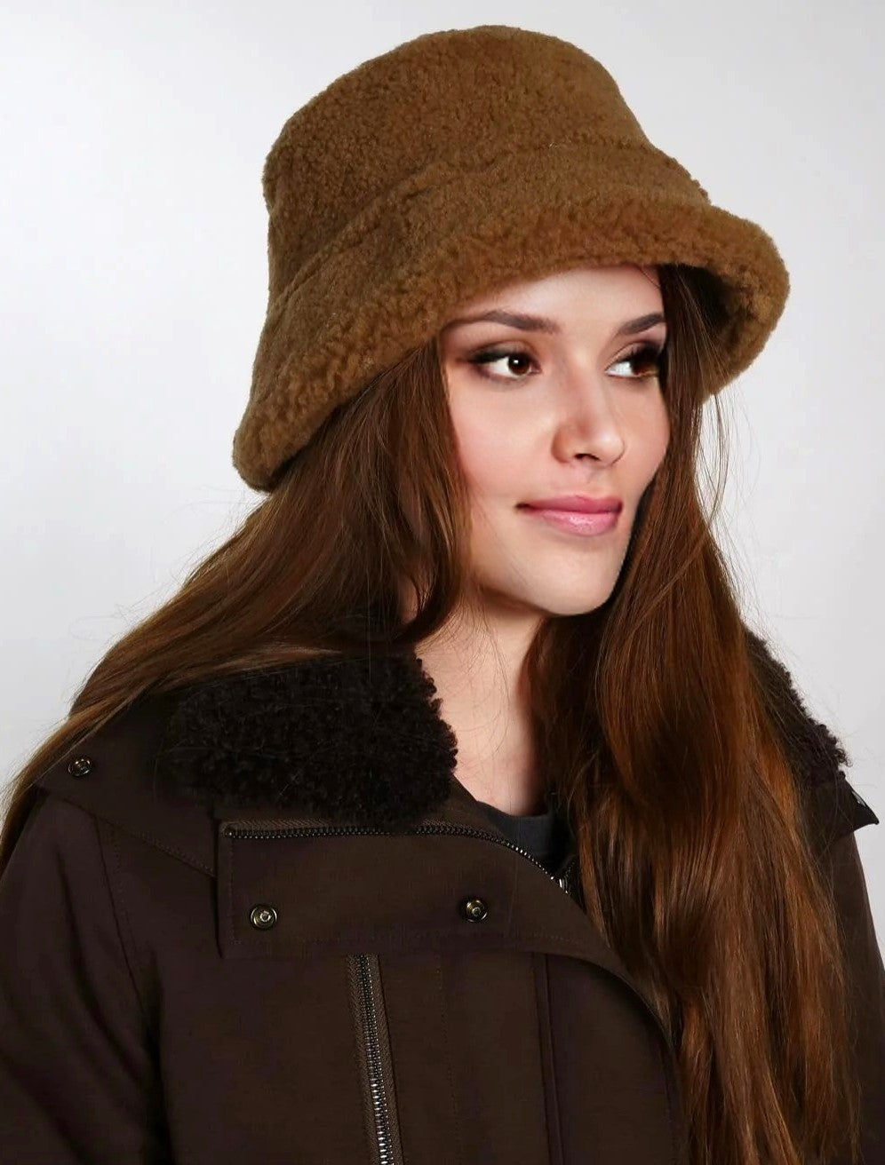 ZXH1817 Hat - Lamb - Accesories - Brown