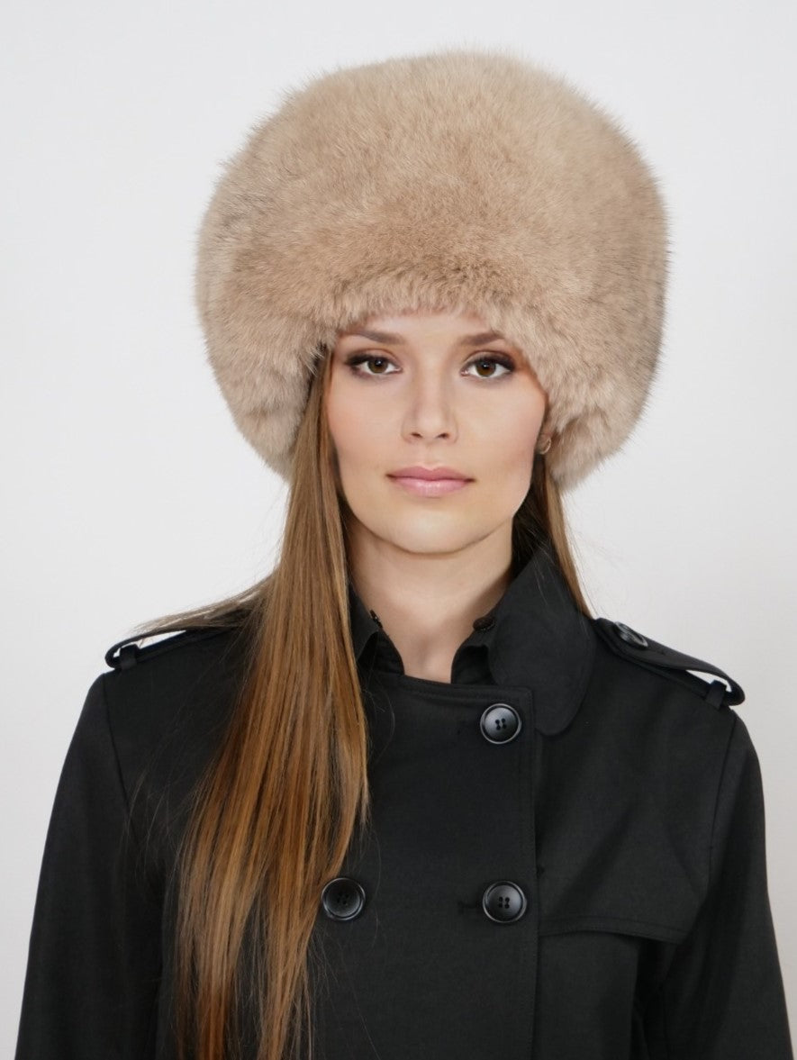 HL22C049 Hatt - Blue Fox - Tillbehör - Camel Snow Top