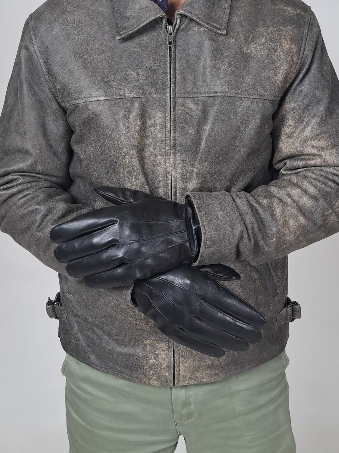 7607 Handschuh – Lammleder – Zubehör – Schwarz – Stampe Denmark