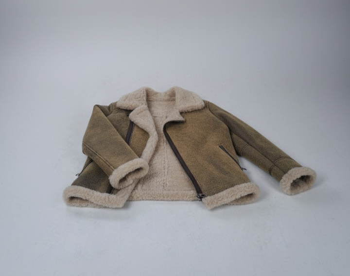 Irwing, 72 cm. - Lamb Crackle - Mand - Beige