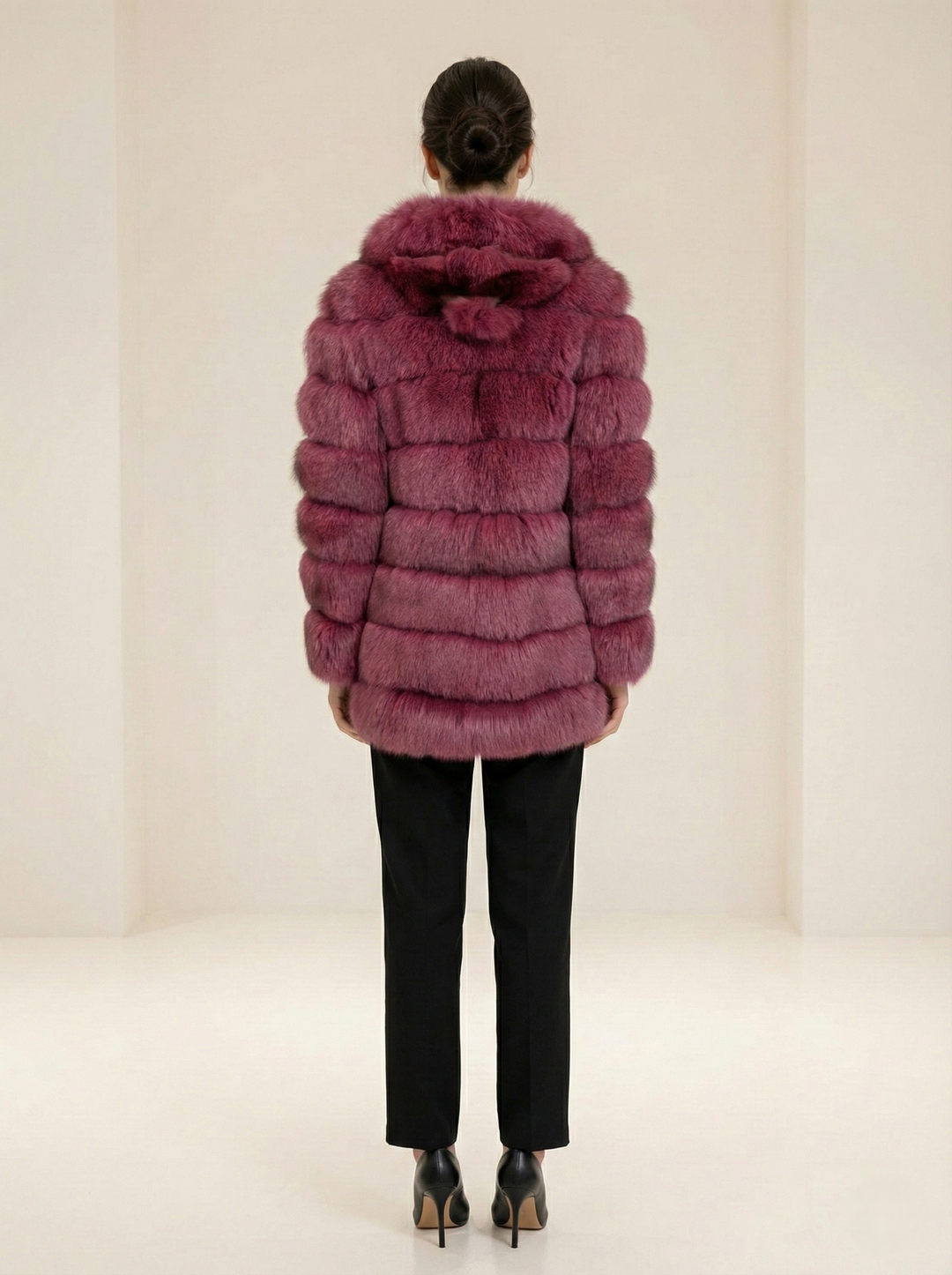 Petrovski, 80 cm. - Hood - Blue Fox - Konur - Plum