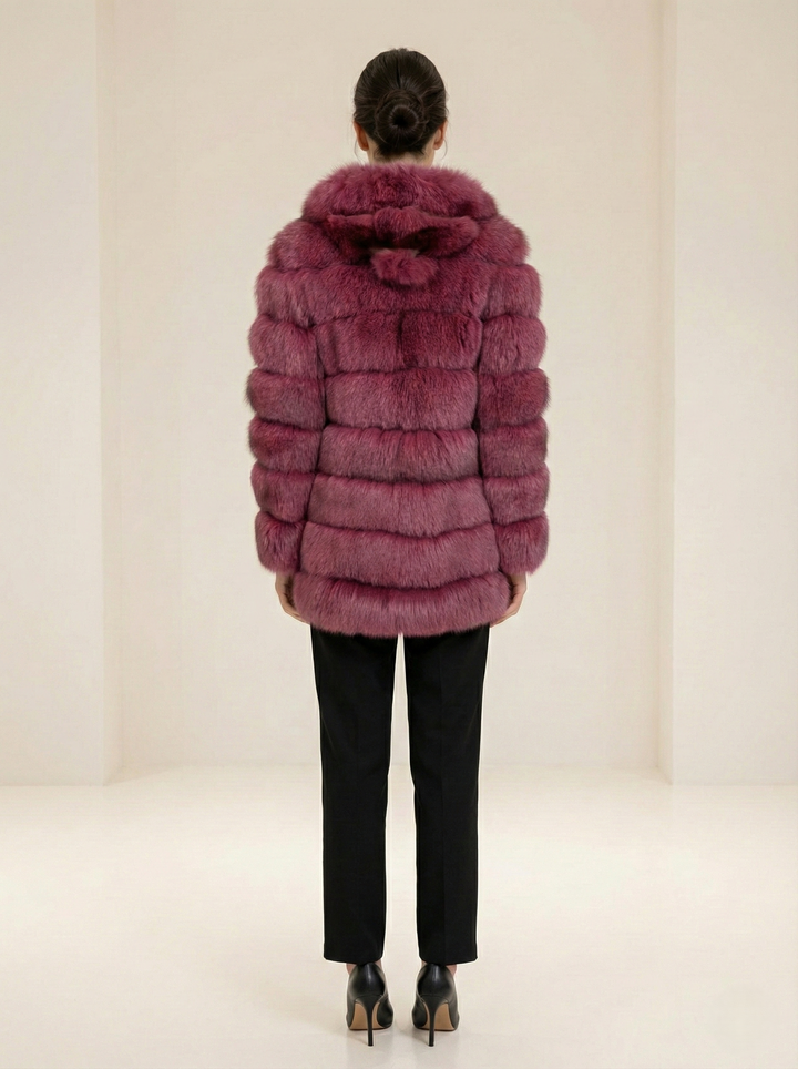 Petrovski, 80 cm. - Hood - Blue Fox - Konur - Plum