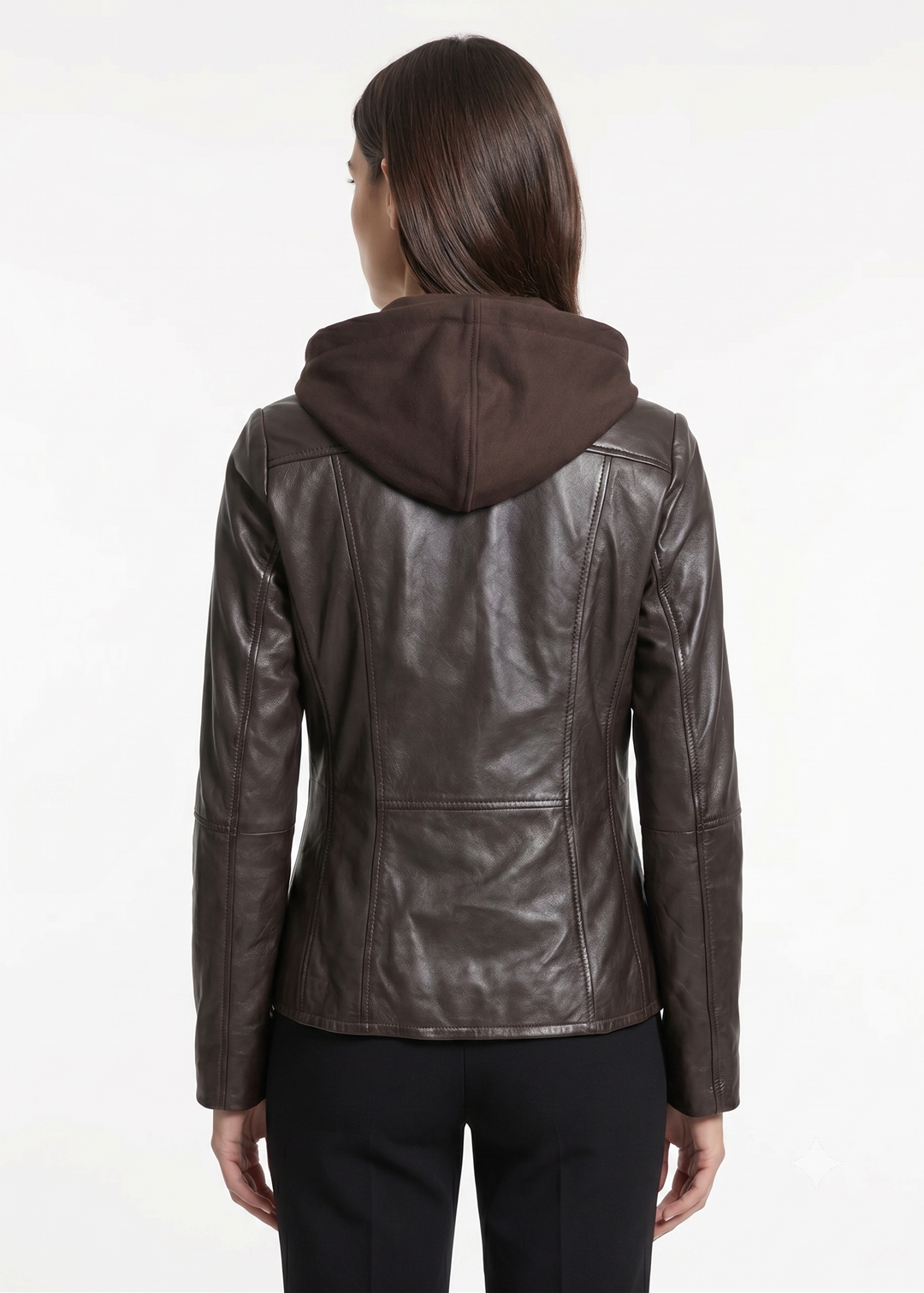 Hollis, 65 cm. - Pelle di pecora - Donna - Marrone scuro