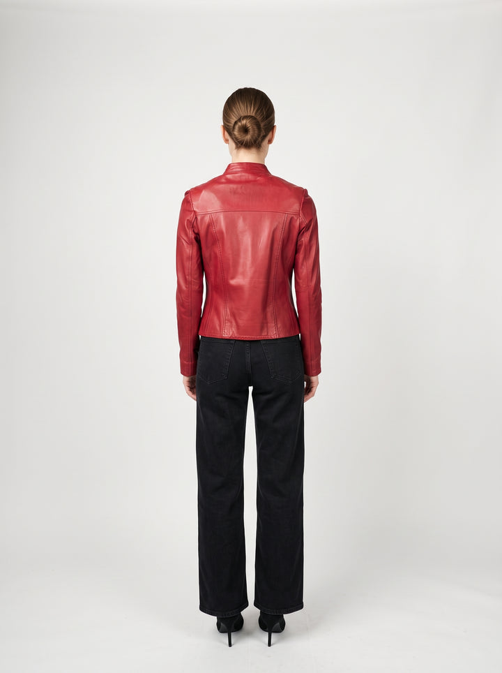 Melissa Lamb Malli Leather - Women Royal Brown
