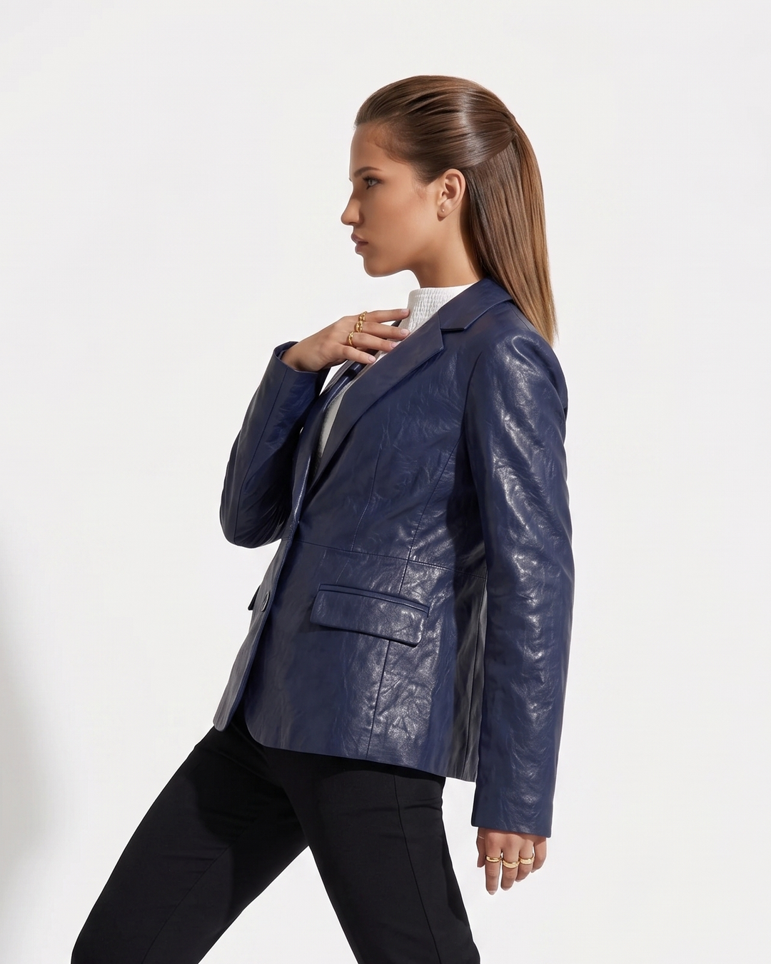 Blazer Nina, 60 cm. - Cuir reconstitué d&