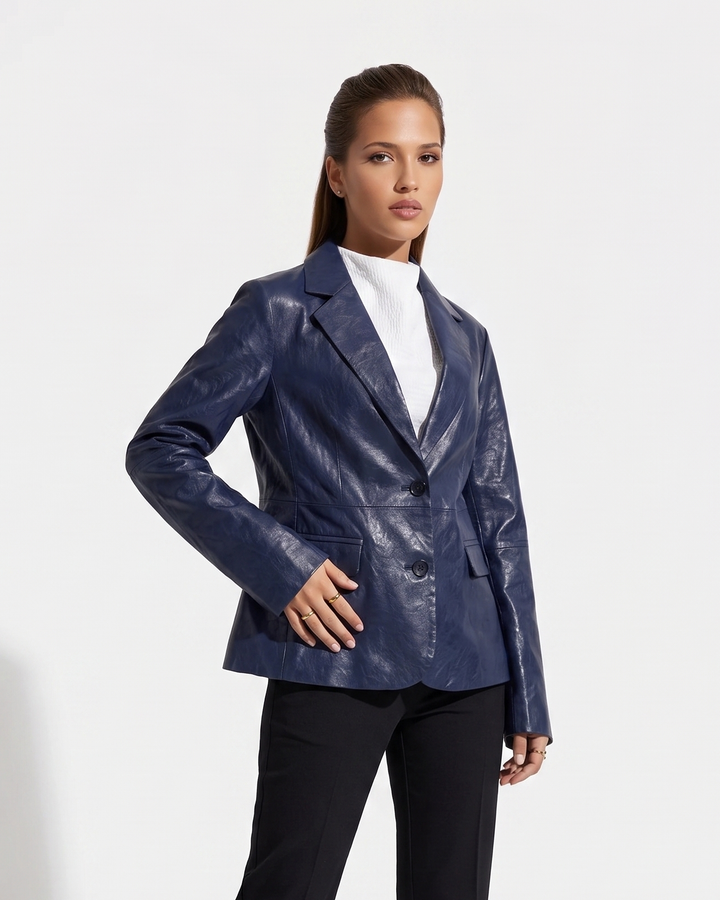 Blazer Nina, 60 cm. - Cuir reconstitué d&