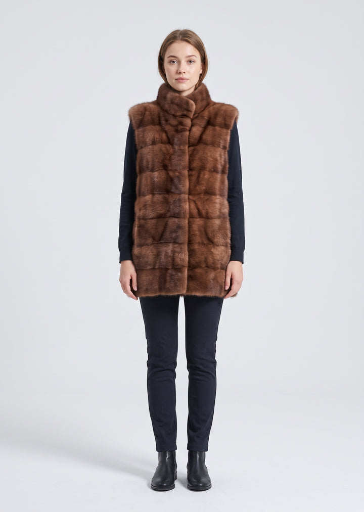 Nelly Vest, 70 cm. - Minkur - Konur - Pastel