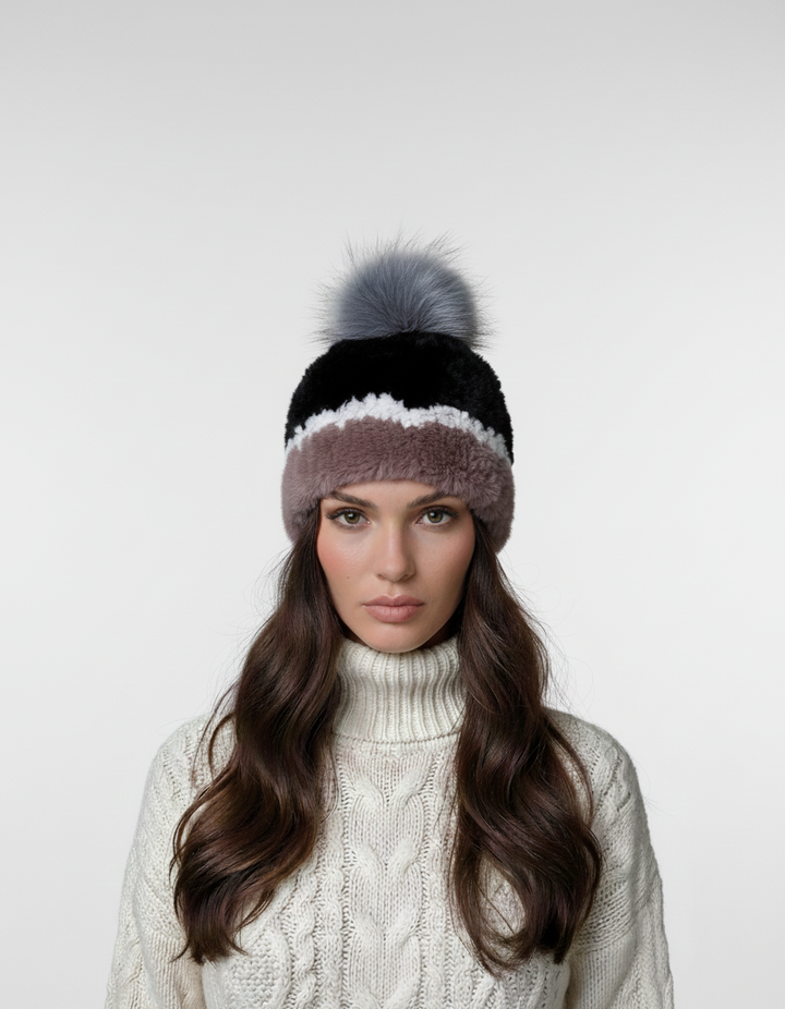 HL20C016 HAT - REX prjónað - Accesories - Multi Color