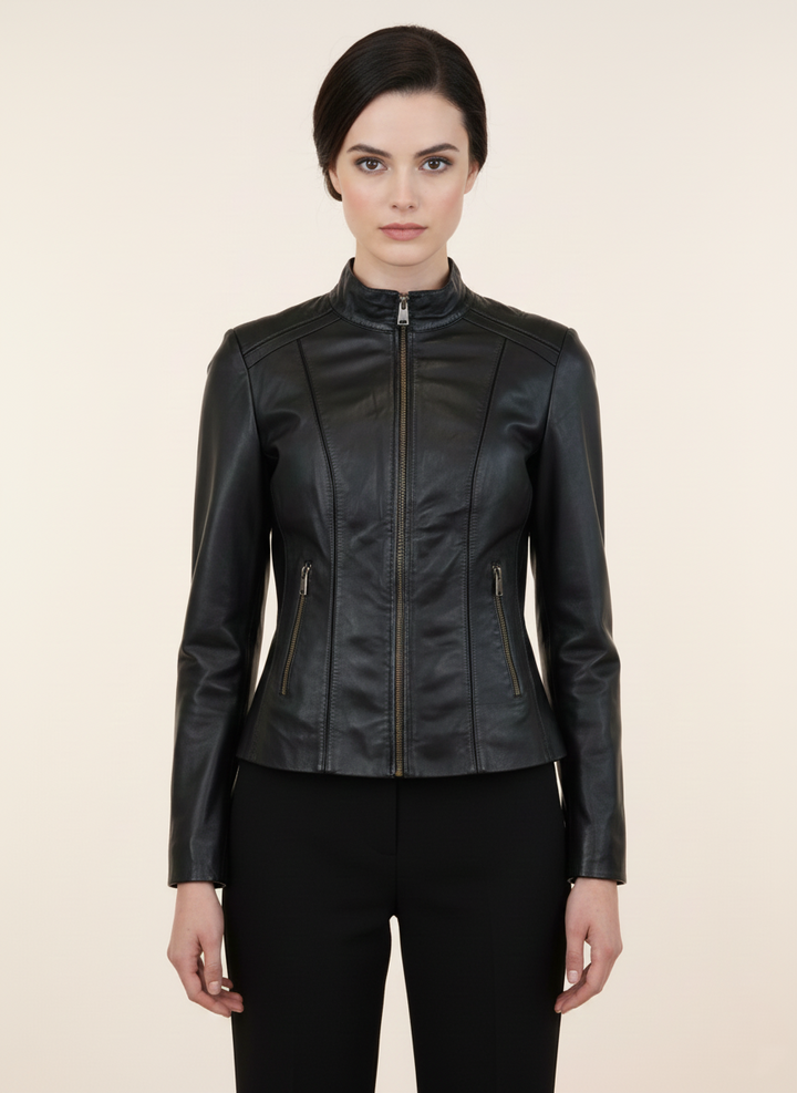 Haven - mukavuus, 56 cm. - Lamb Dior Nahka - Naiset - Mustat