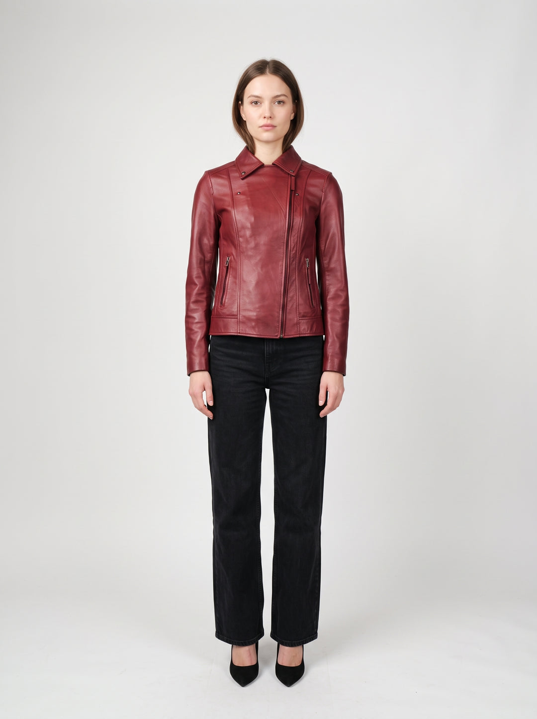 Bella - Lamb Malli Leather - Donna - Rosso