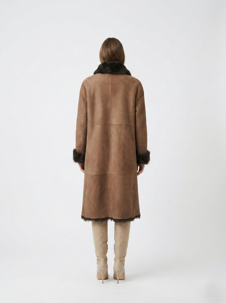 Jacurso, 105 cm. - Krave - Ruskindslam - Damer - Brun