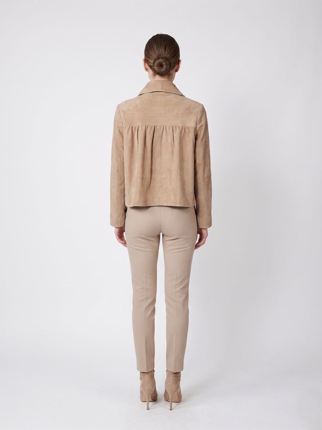 Mali, 54 cm. - Krage - Getmocka - Dam - Taupe