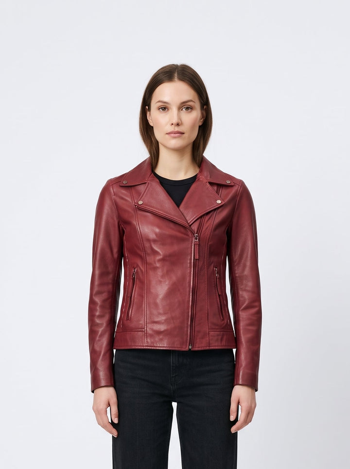 Bella - Lamb Malli Leather - Donna - Rosso