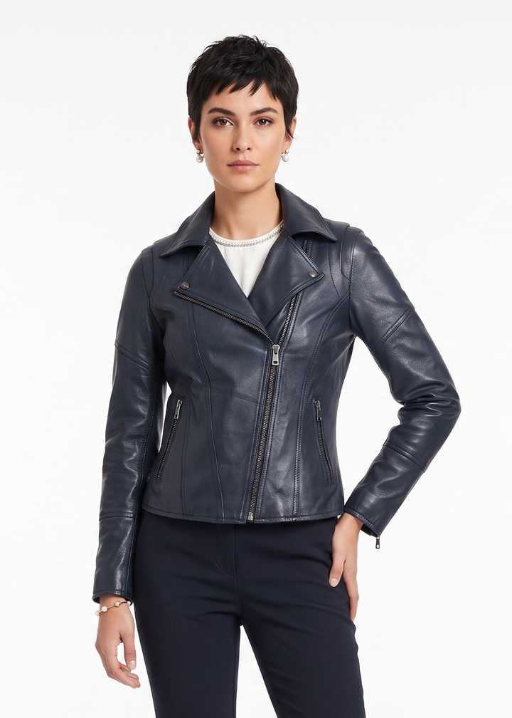 Amina - Lamb Thick Dace Leather -Dame - Sort