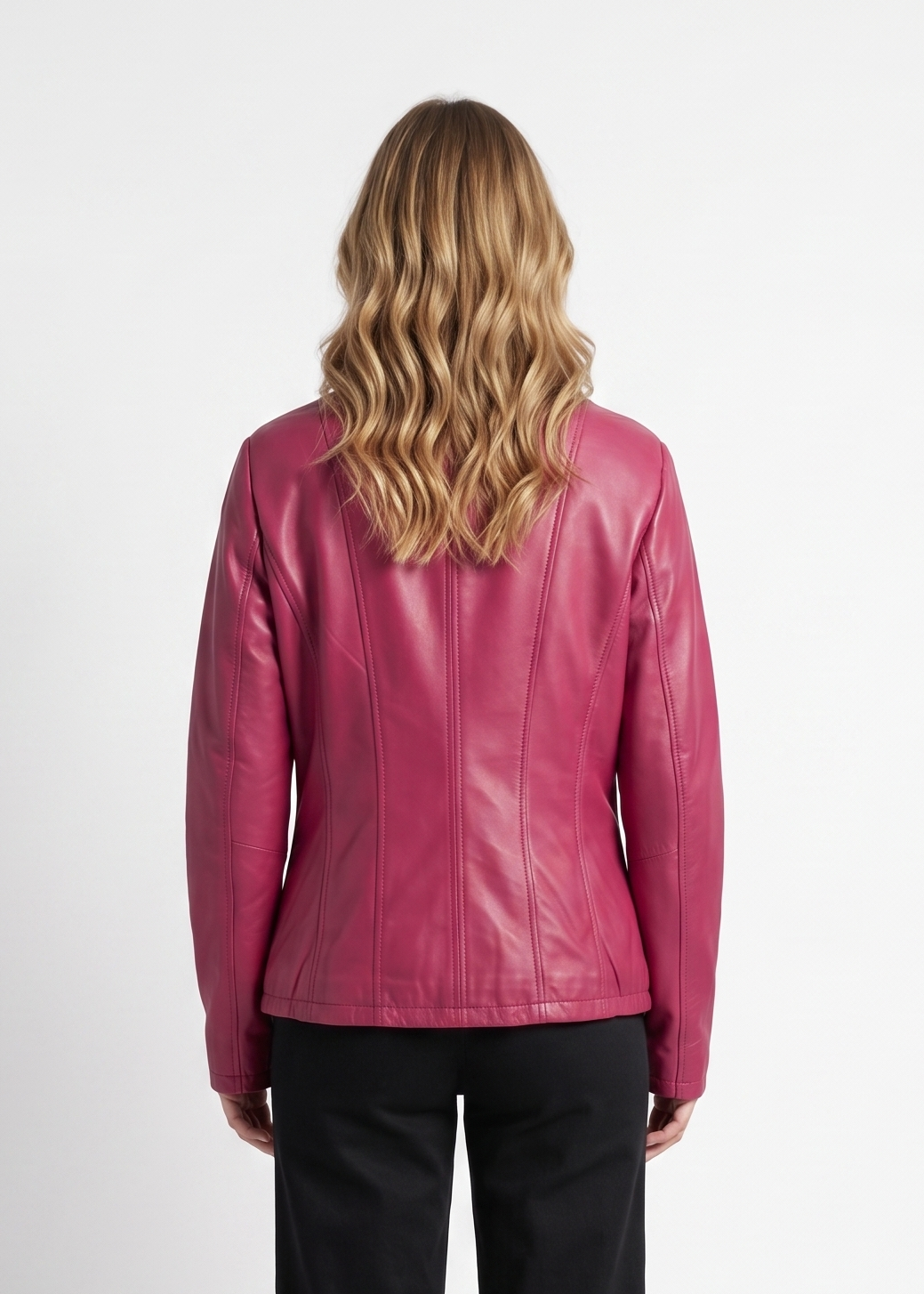 Alize, 60 cm. - Lamm-Dior-Leder - Damen - Magneta