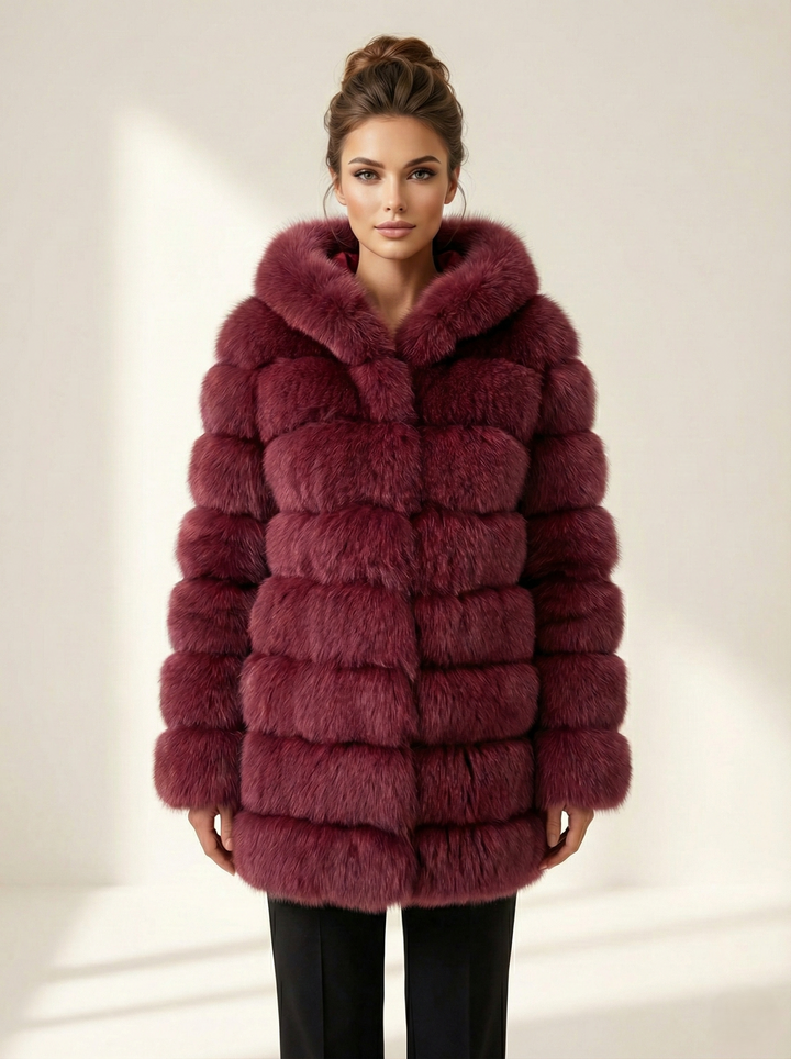 Petrovski, 80 cm. - Hood - Blue Fox - Konur - Plum