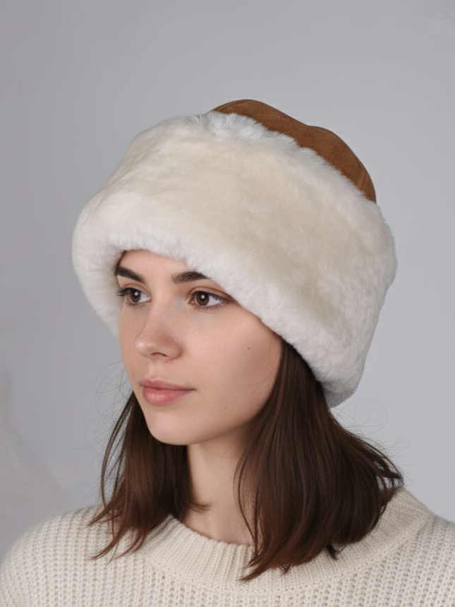 HL24C061 Hat - Ruskindslam - Tilbehør - Cognac