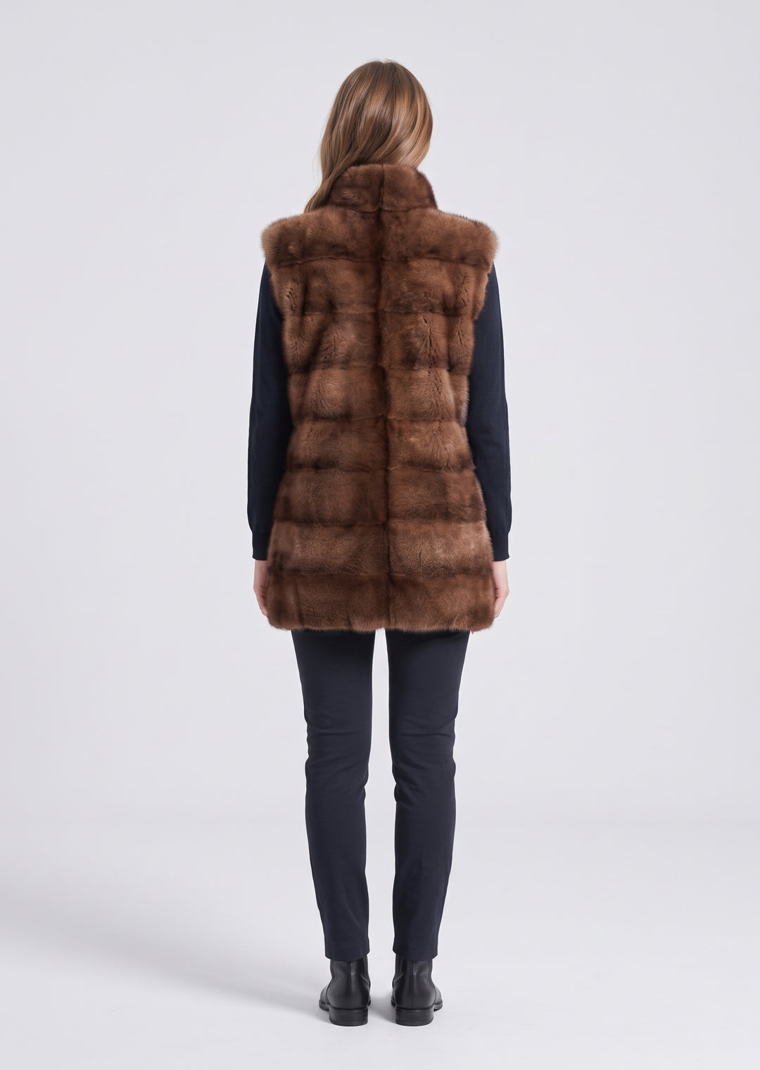 Nelly Vest, 70 cm. - Minkur - Konur - Pastel