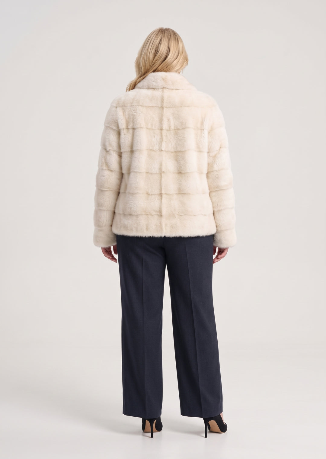 Olise, 60 cm. - Vison - Mulher - Marfim
