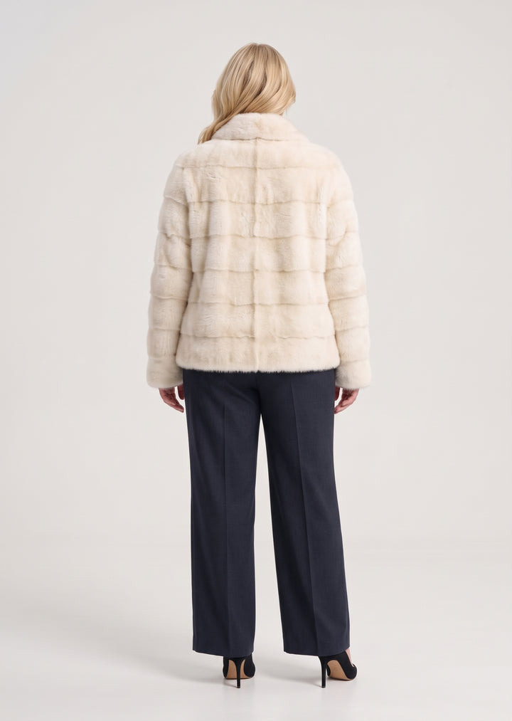 Olise, 60 cm. - Vison - Mulher - Marfim