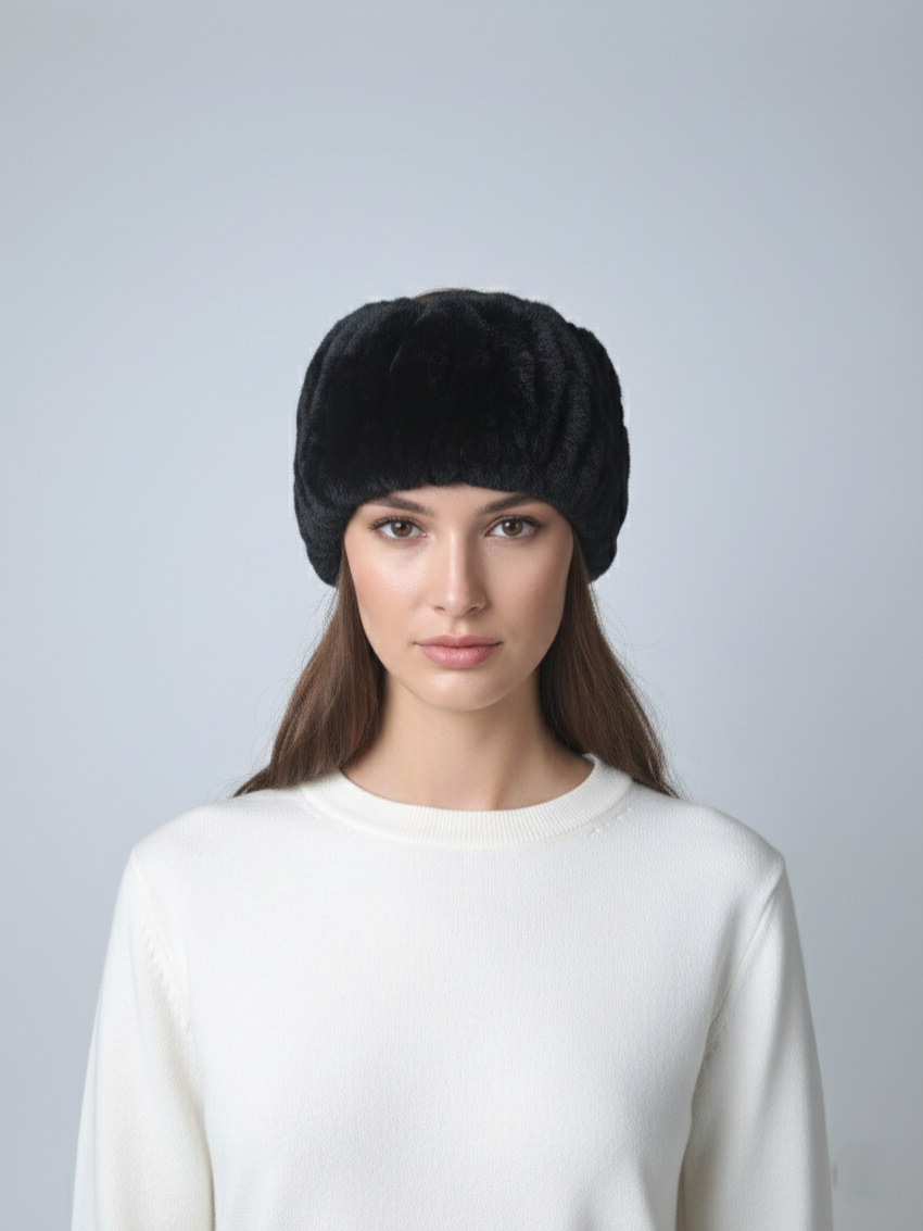 HL8T001 Pandebånd - Gratis strikning - Tilbehør - Sort