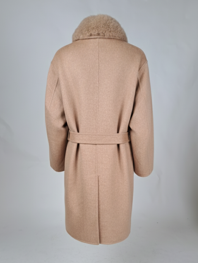 Hava & Hava, 100 cm. - Krage - Ullblandning - Dam - Kamel