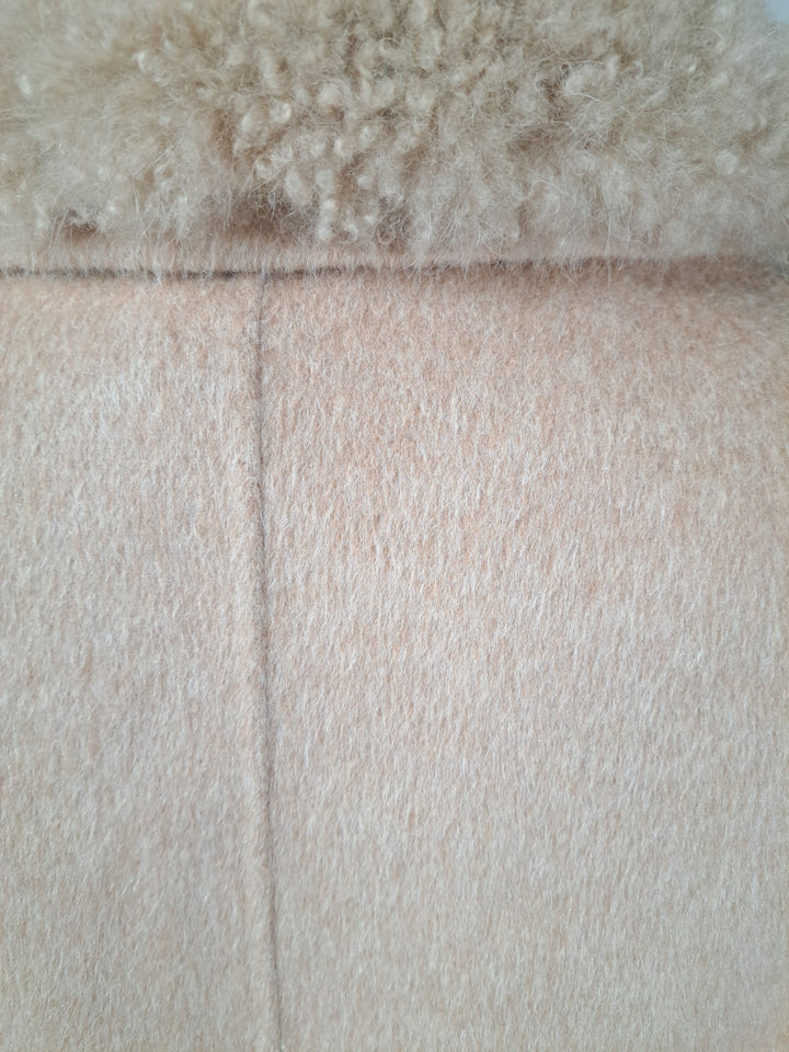 Hava & Hava, 100 cm. - Krage - Ullblandning - Dam - Kamel