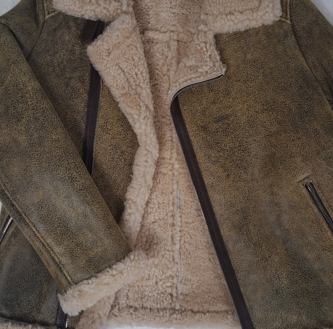 Irwing, 72 cm. - Lamb Crackle - Mand - Beige