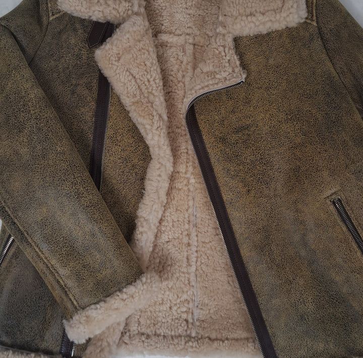 Irwing, 72 cm. - Lamb Crackle - Mand - Beige