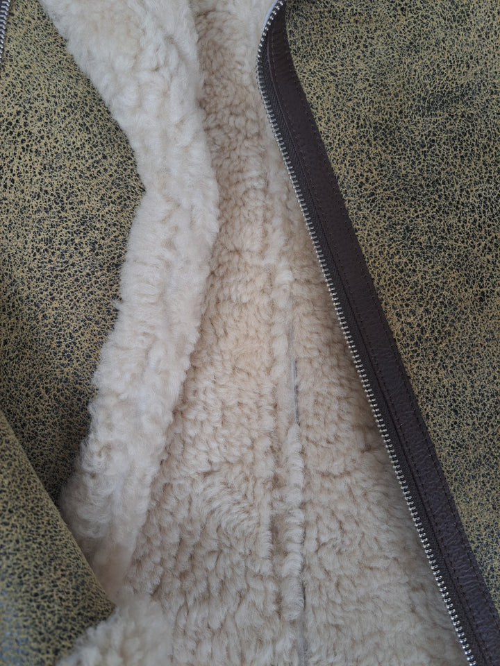 Irwing, 72 cm. - Lamb Crackle - Mand - Beige