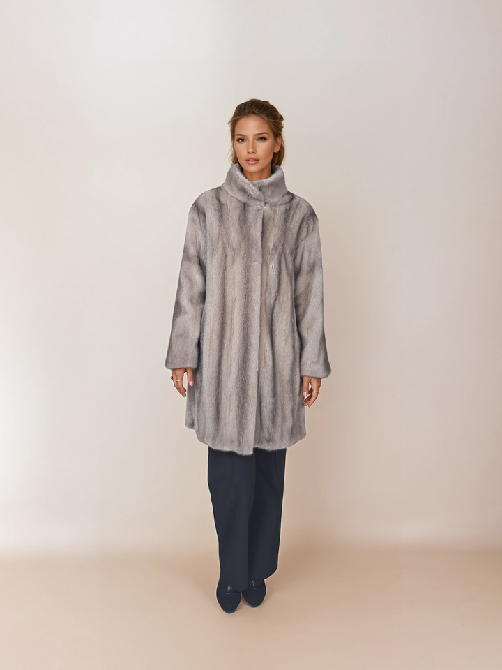 Filuka-A, 90 cm. - Krave - Mink - Damer - Sølvblå