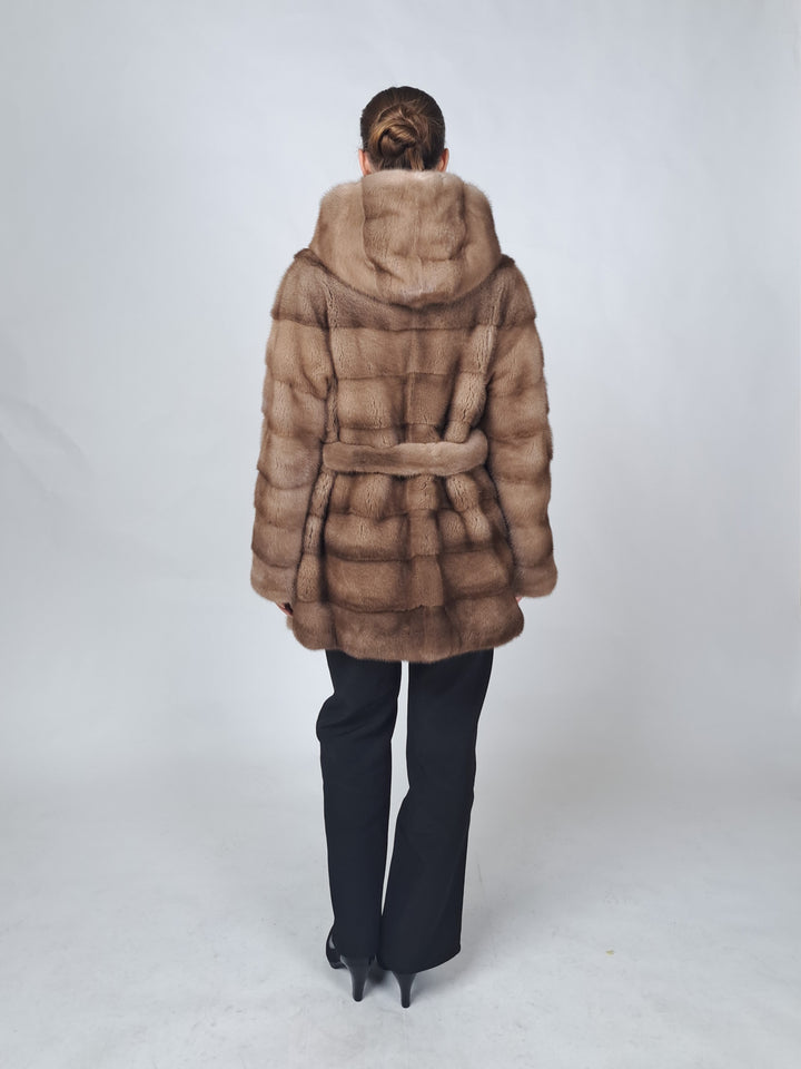 Victoria, 75 cm. - Hood - Mink - Kvinner - Pastell