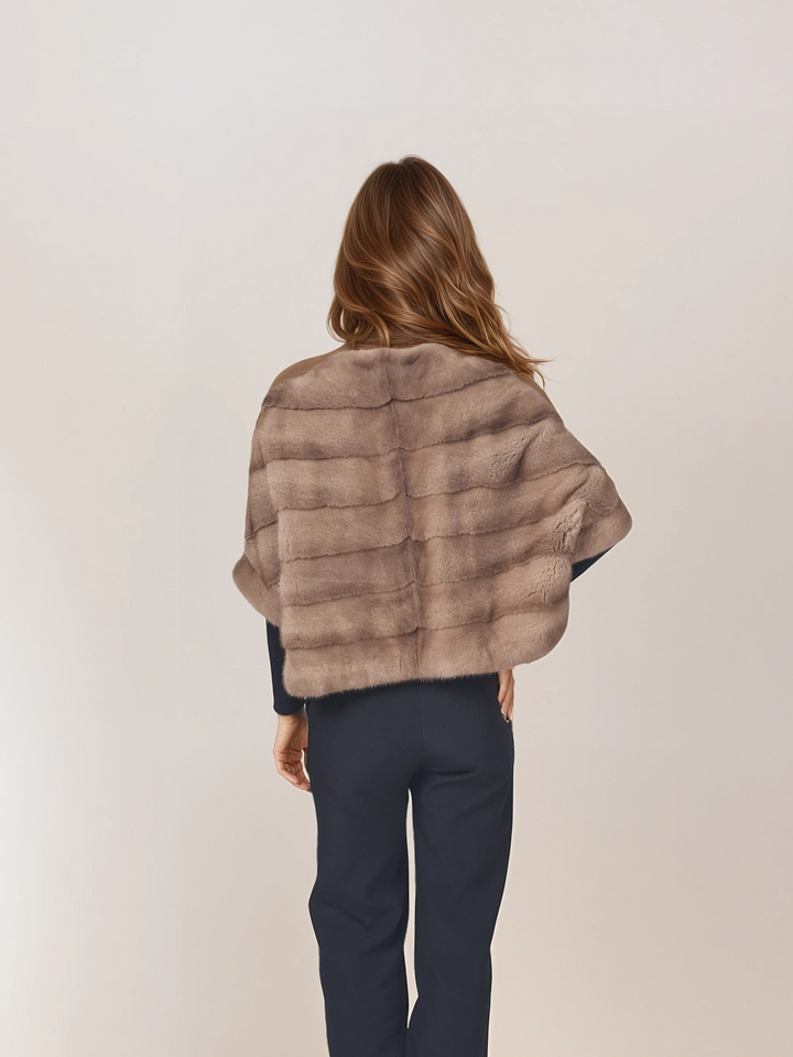 Tulle, 50 cm. - Mink - Women - Pastel / Mink Pels - Levinsky - Kvinde