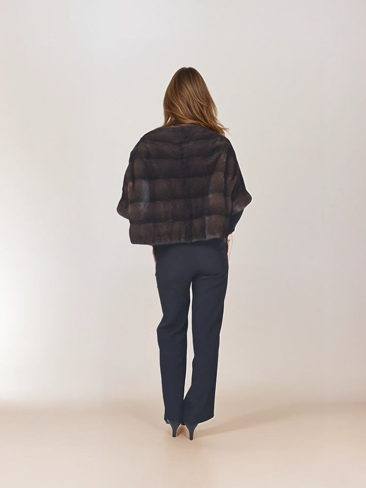 Tyl, 50 cm. - Mink - Kvinder - Brun